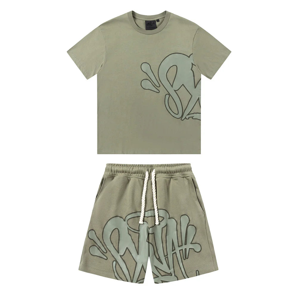 SYNA WORLDD GREEN SHORT SET
