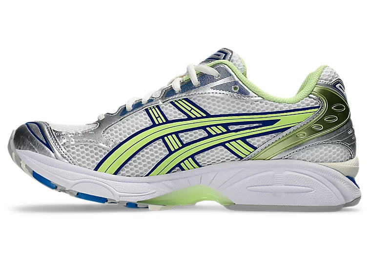 Asics White/Lime Green
