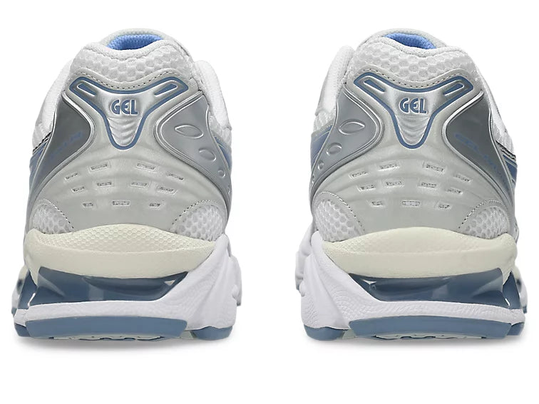 Asics White/Light Navy