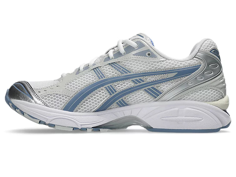 Asics White/Light Navy