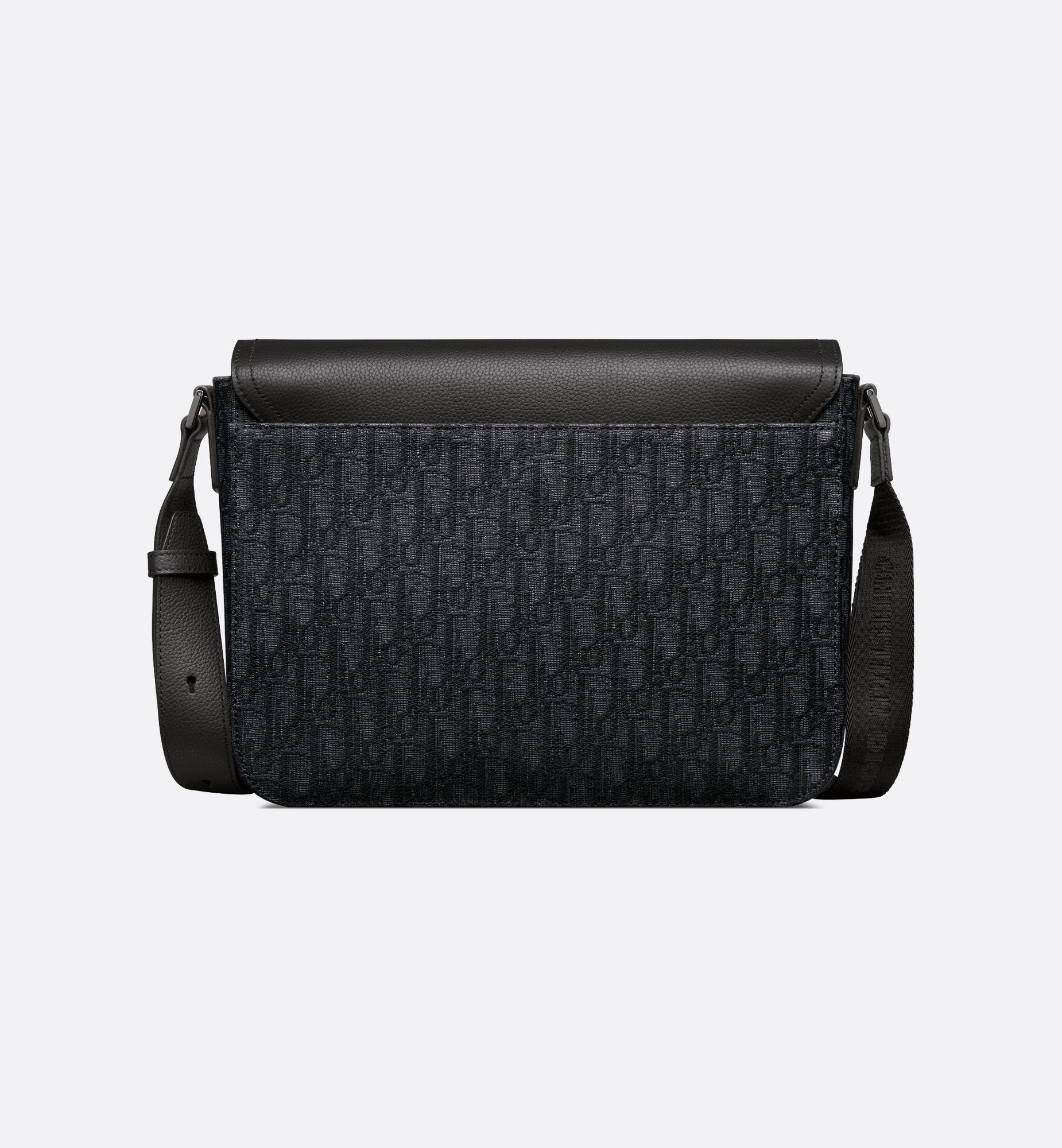 Medium Saddle Messenger Bag with Flap