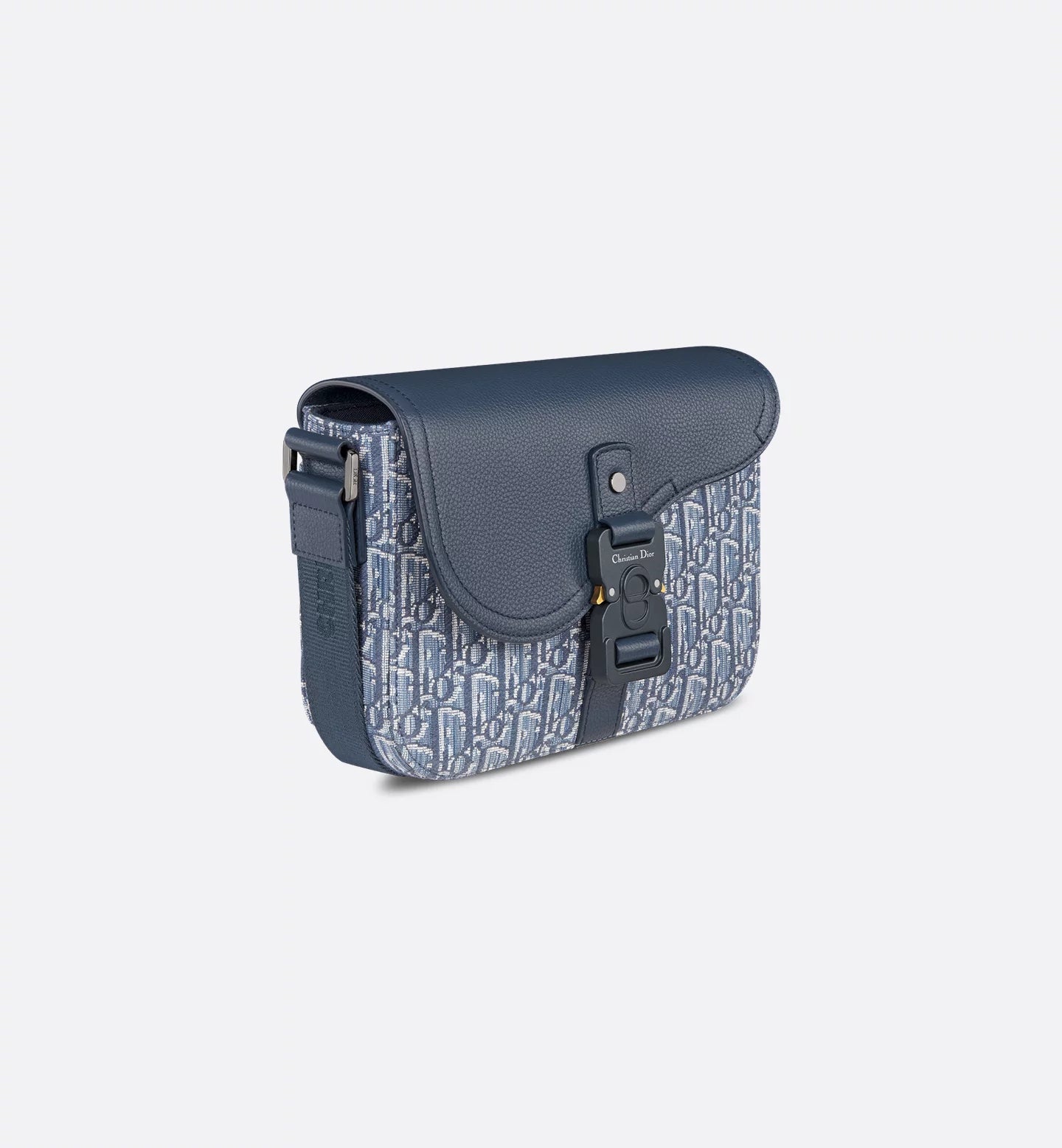 Small Saddle Messenger Bag with Flap