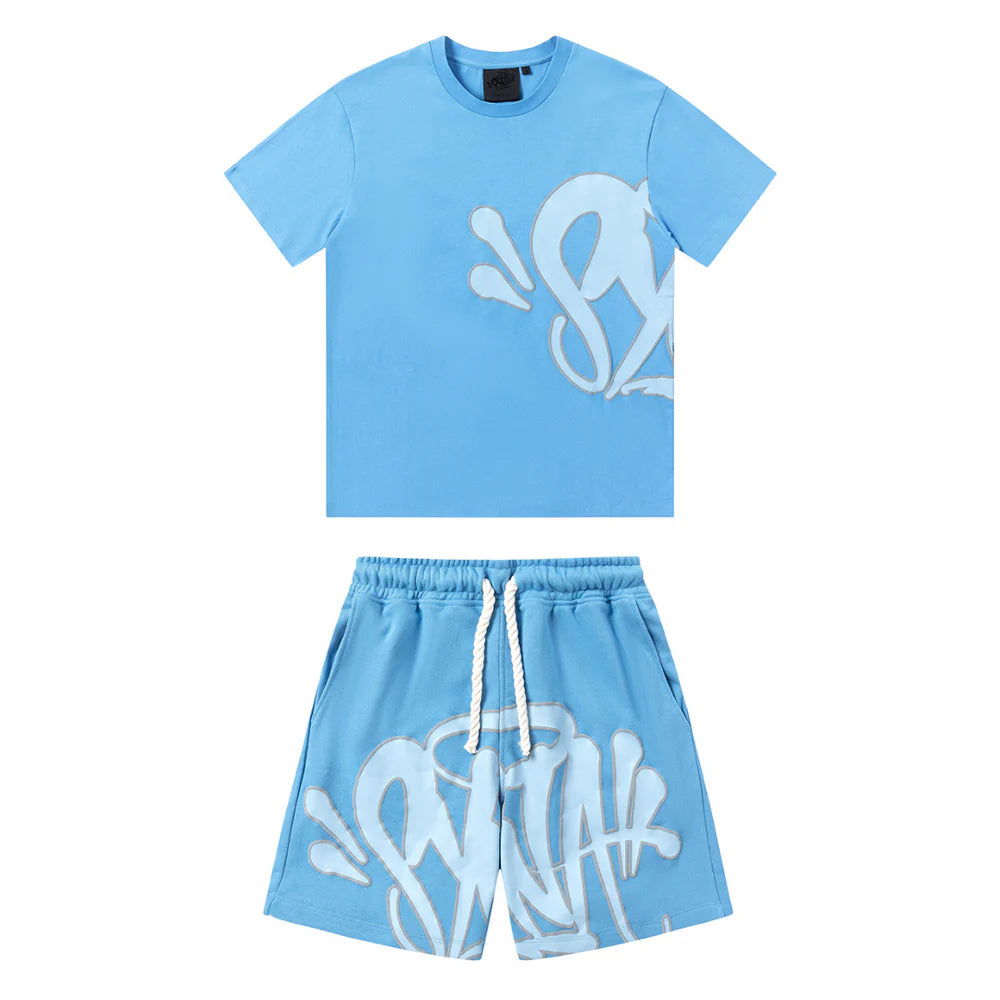 SYNA WORLDD BLUE SHORT SET