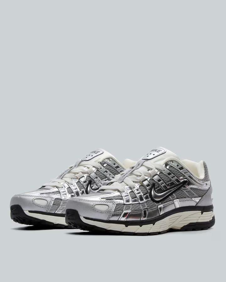 Womens P-6000 Trainer Metallic Silver / Sail