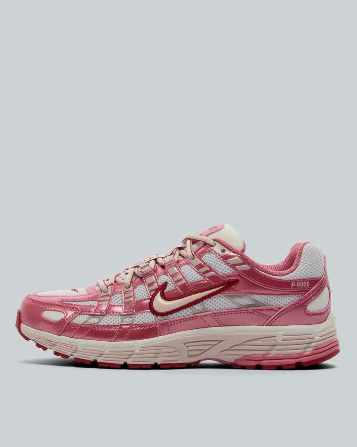 Womens P-6000 Trainer Summit White / Silt Red / Peony