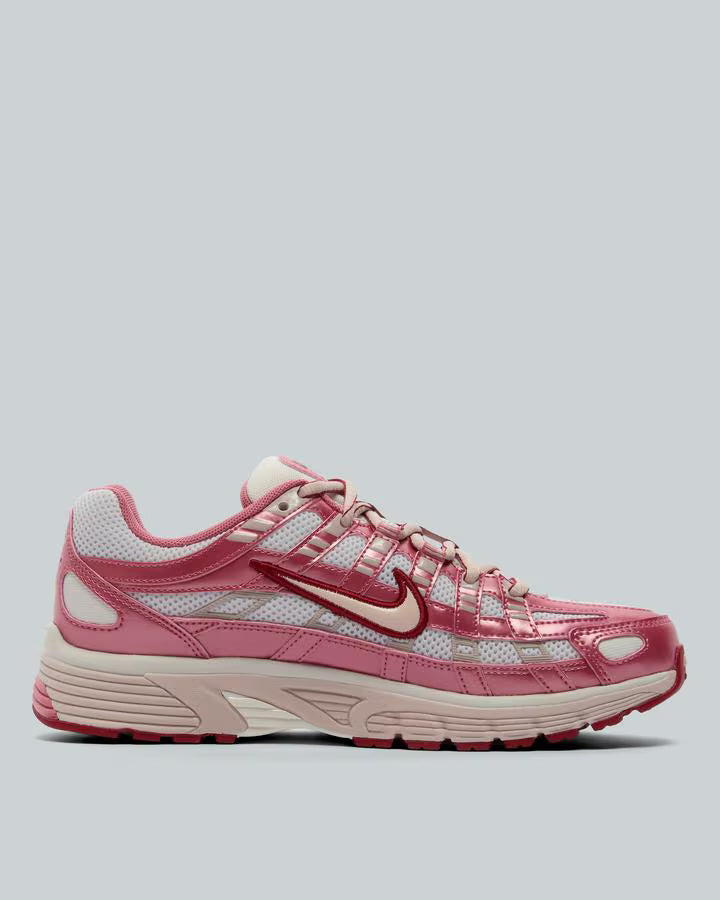 Womens P-6000 Trainer Summit White / Silt Red / Peony