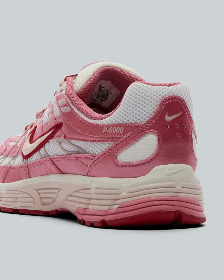 Womens P-6000 Trainer Summit White / Silt Red / Peony