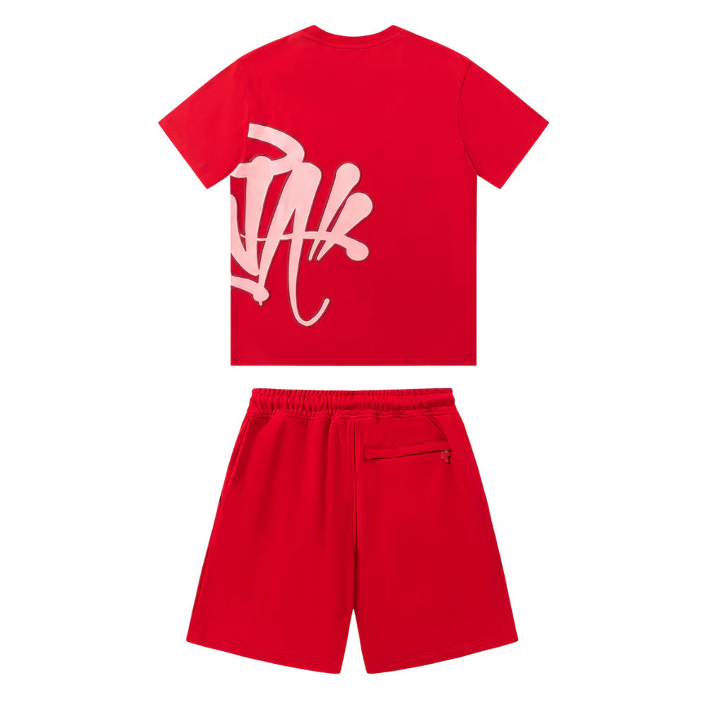 SYNA WORLDD RED SHORT SET