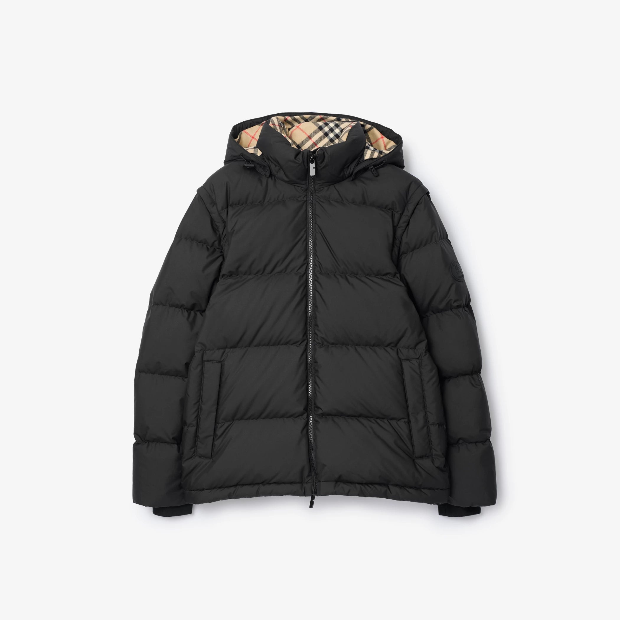 BURBERY Sleeve Puffer Jacket (BLACK)