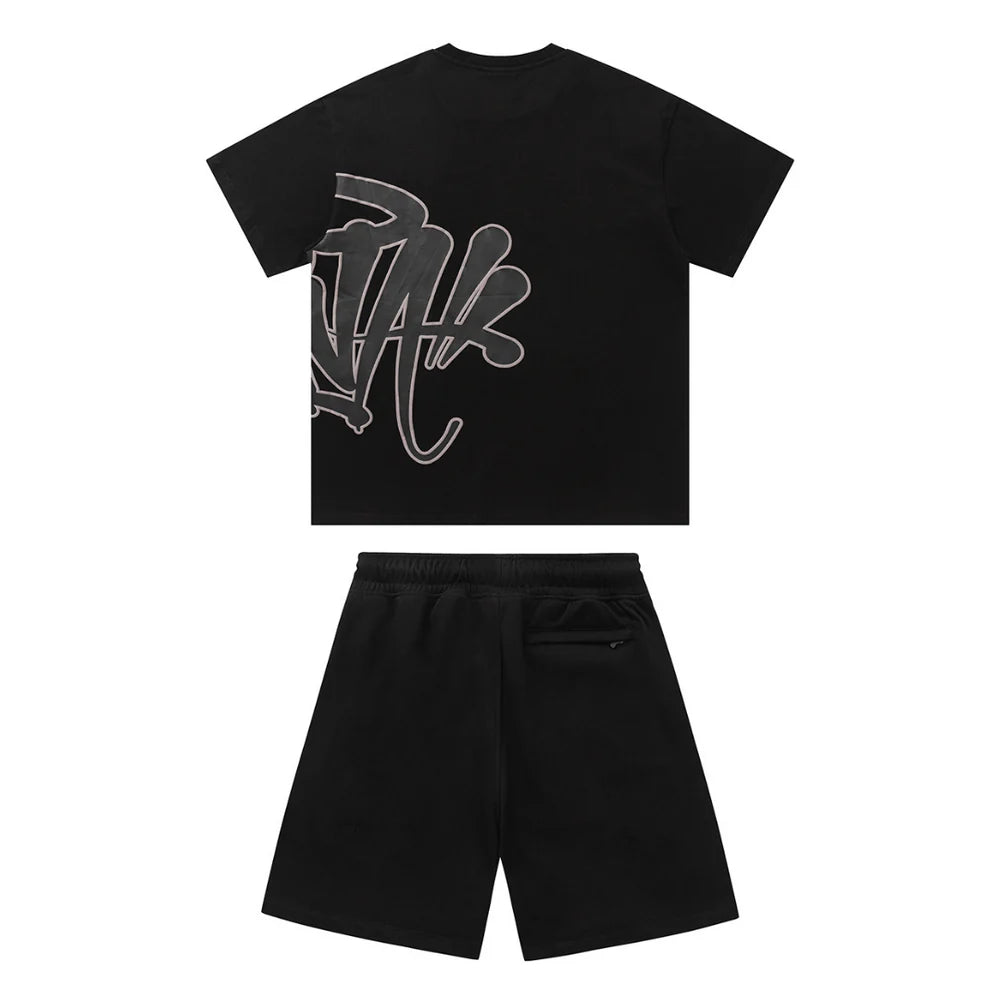 SYNA WORLDD BLACK SHORT SET