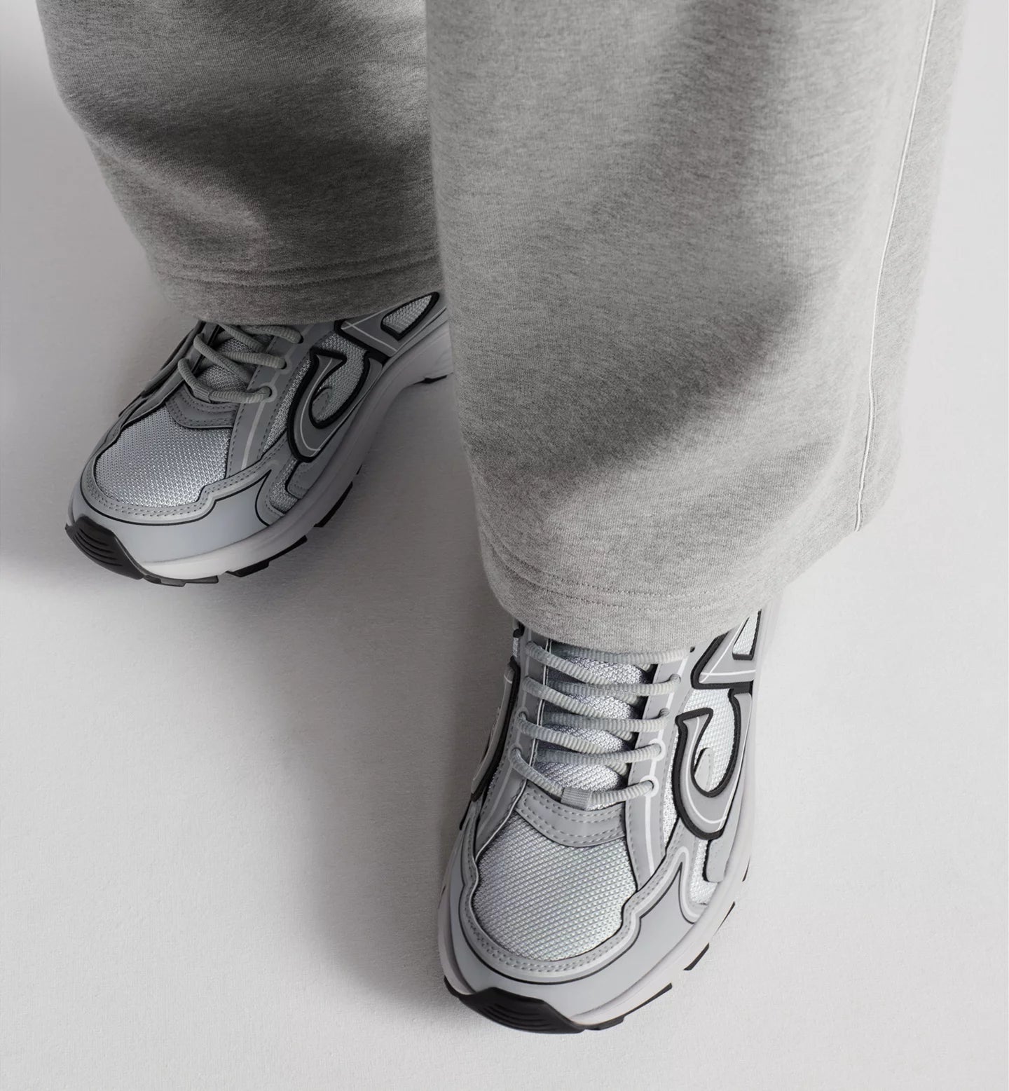 Dior B30 Countdown Sneaker Mesh and Dior Gray