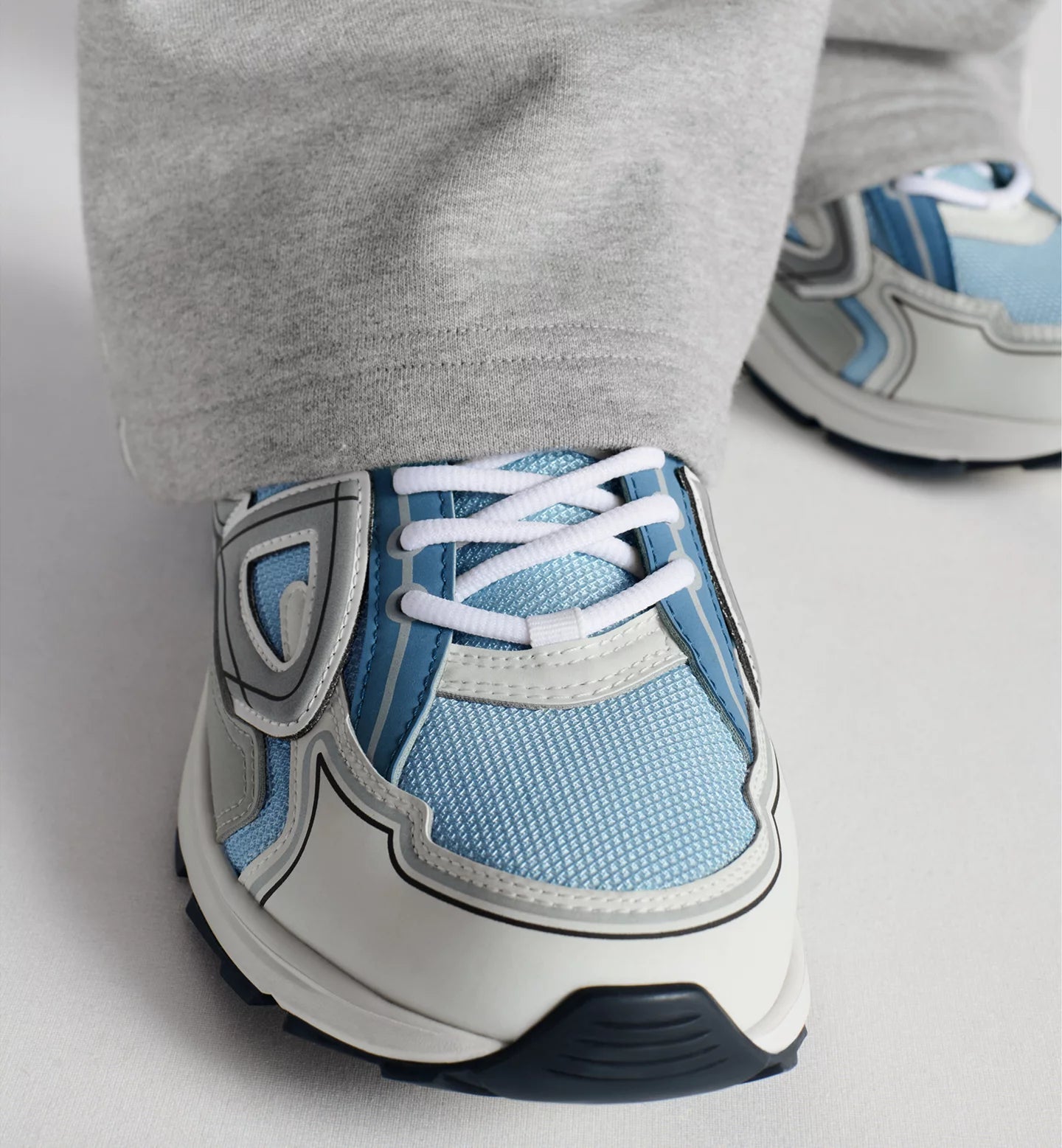 Dior B30 Countdown Sneaker Blue, Gray and White