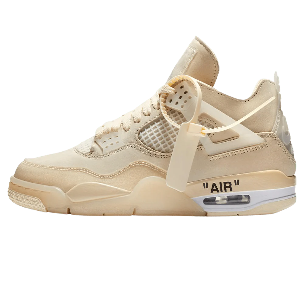 OFF-WHITE x Air Jordan 4 SP 'Sail'