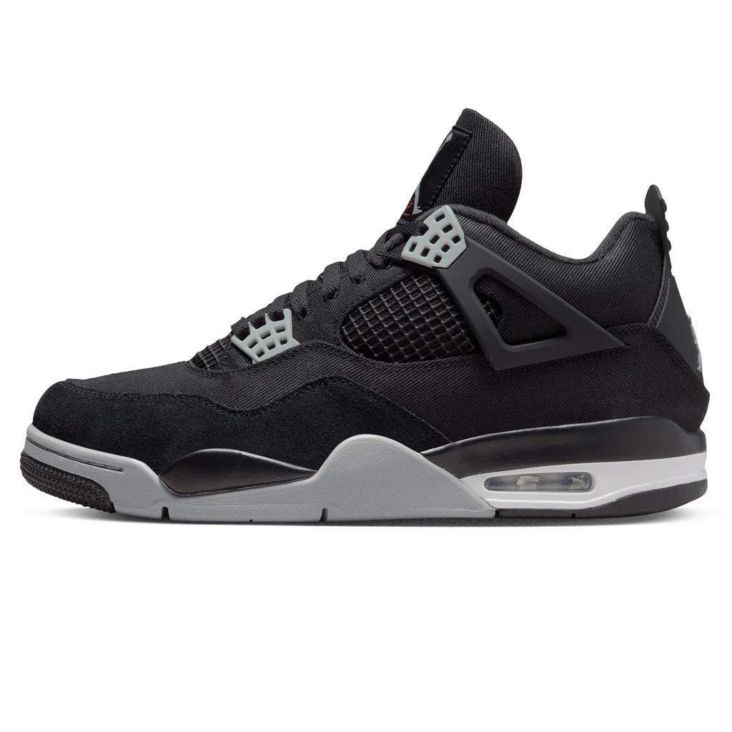 Air Jordan 4 Retro 'Black Canvas'