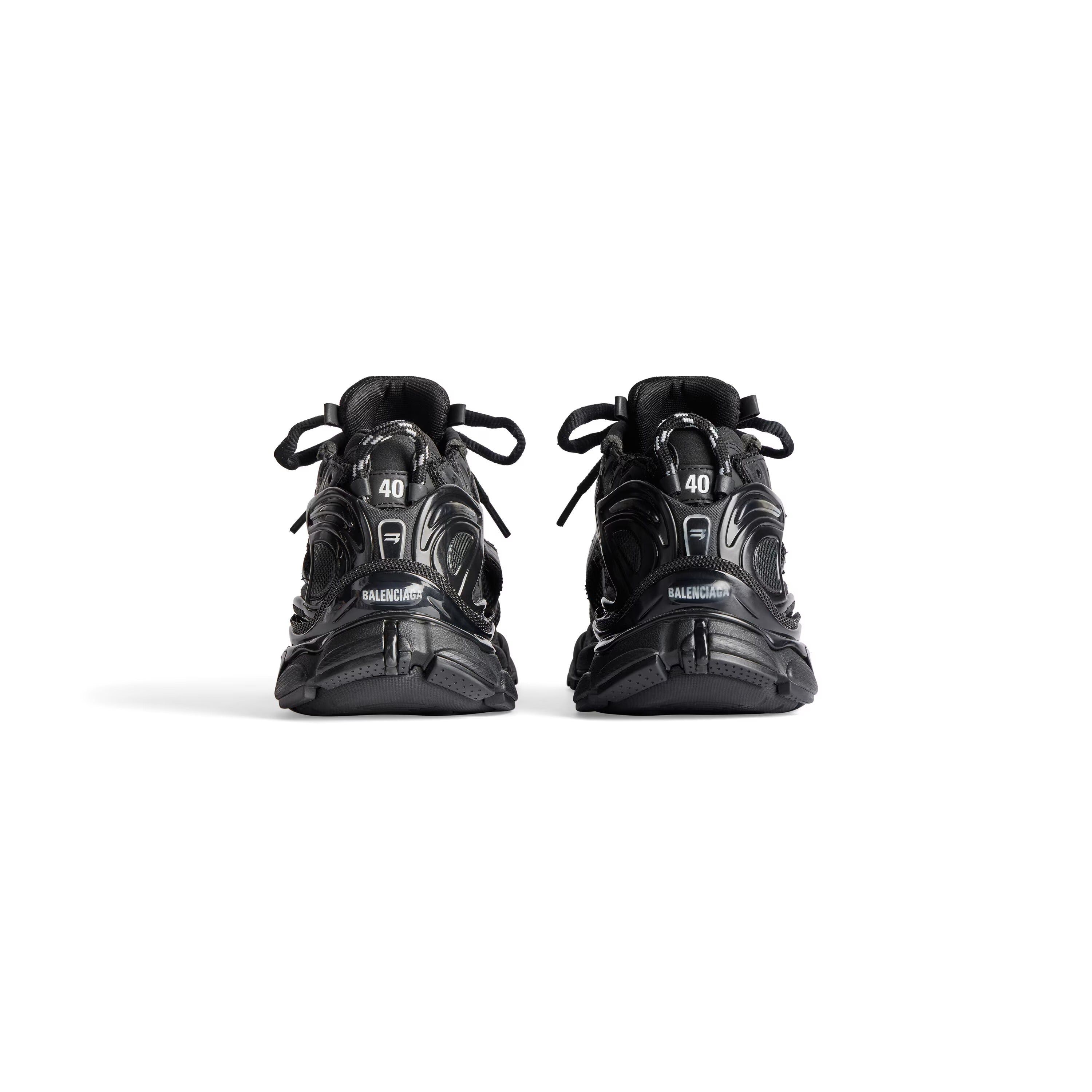 Men's Runner Trainers in Black