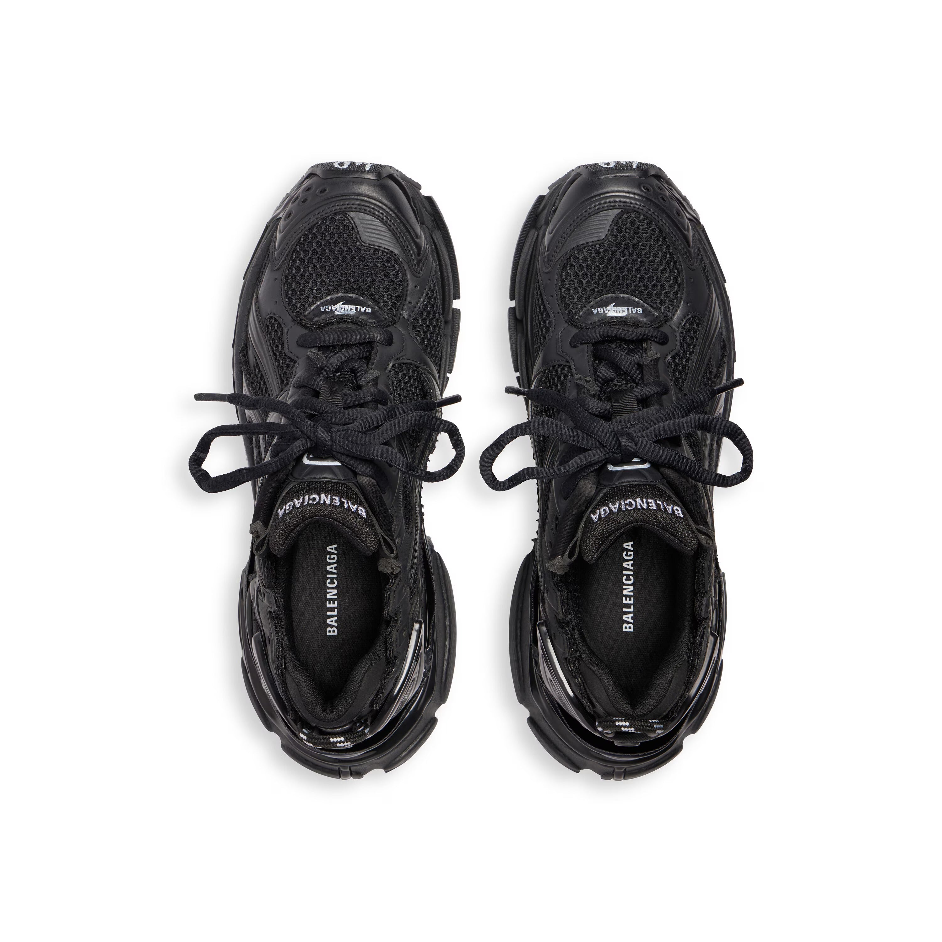 Men's Runner Trainers in Black