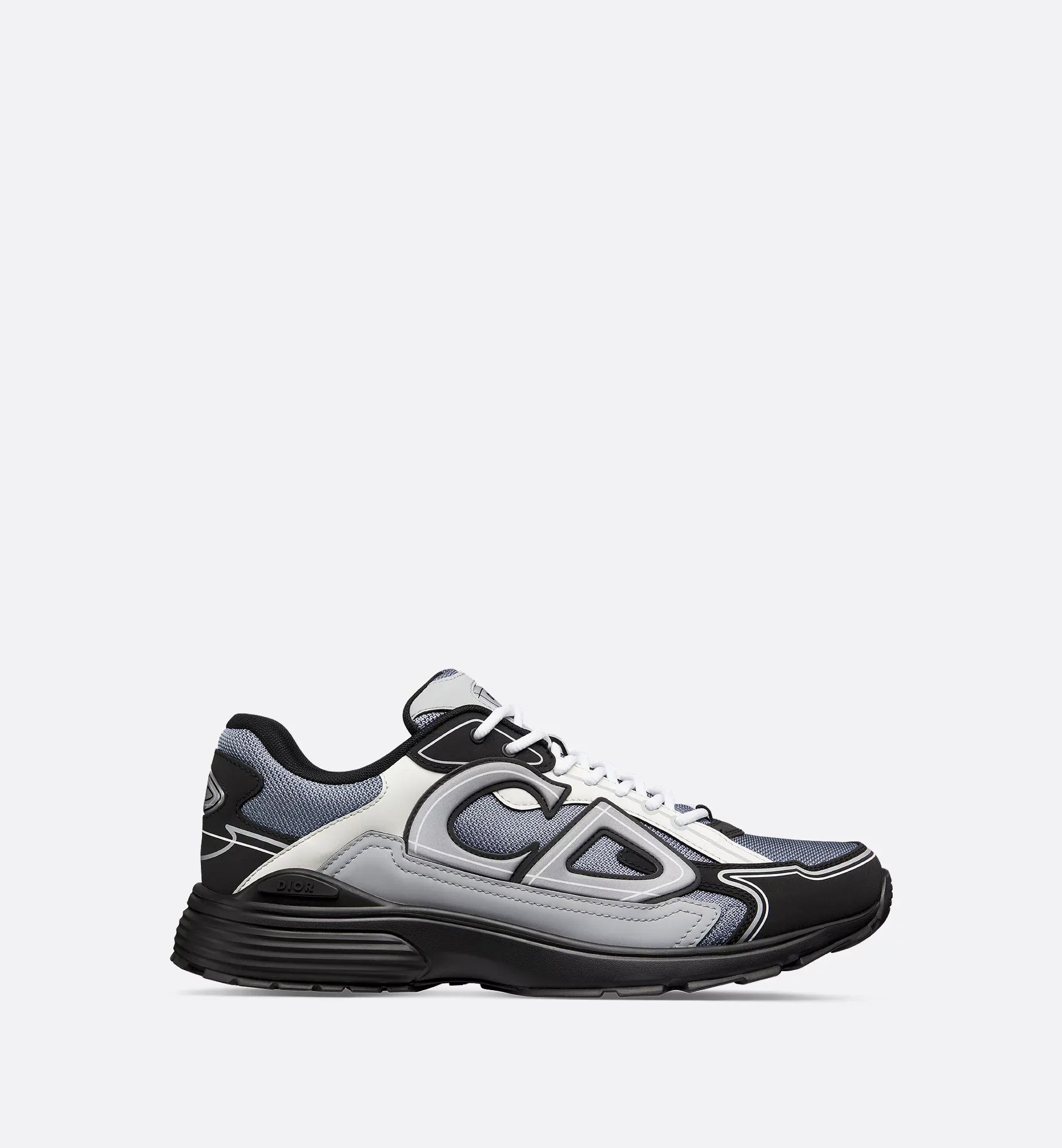 B30 Countdown Sneaker Gray Mesh and Gray Technical Fabric