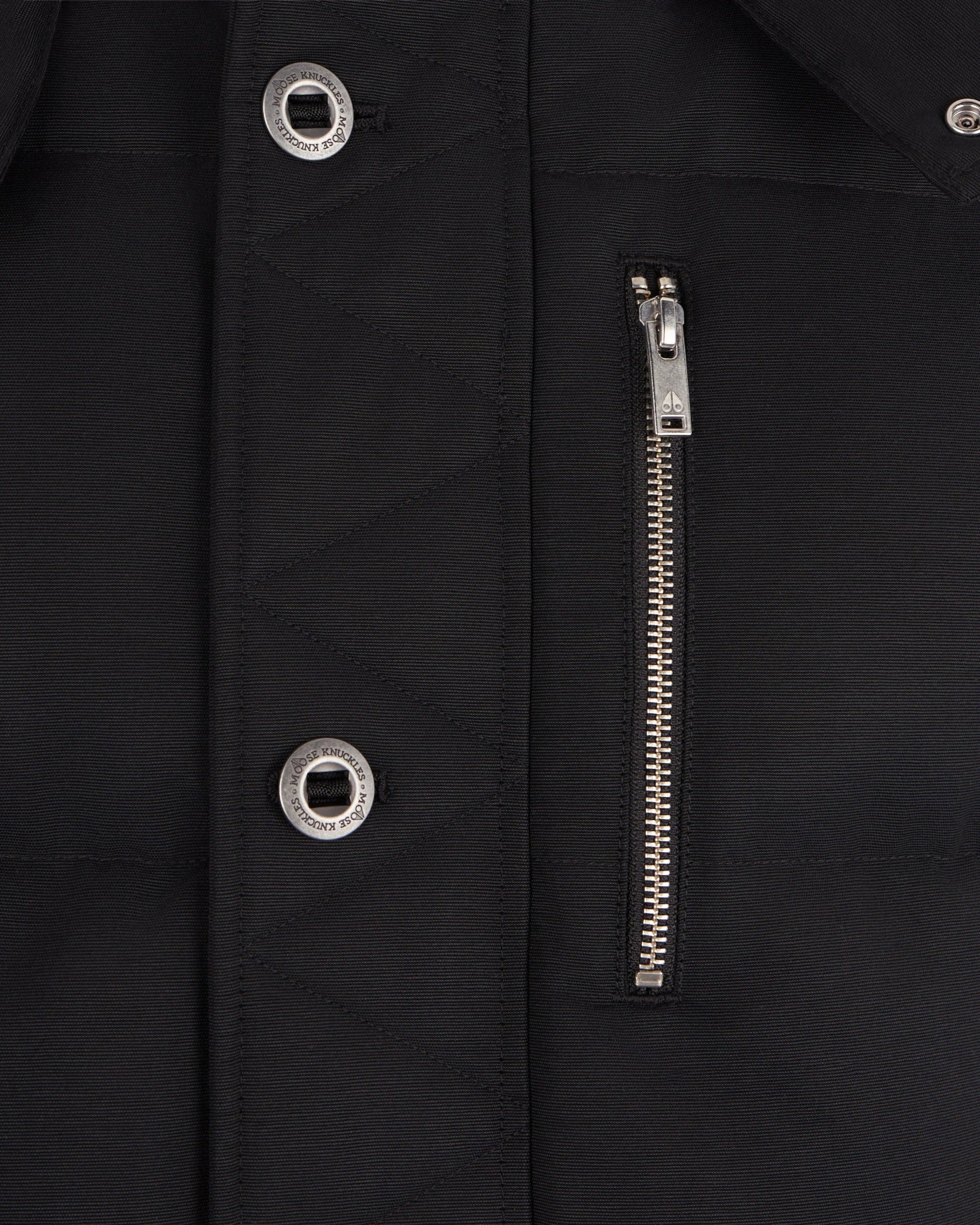 MOOSE KNUCKLES JACKET (BLACK/BLACK)