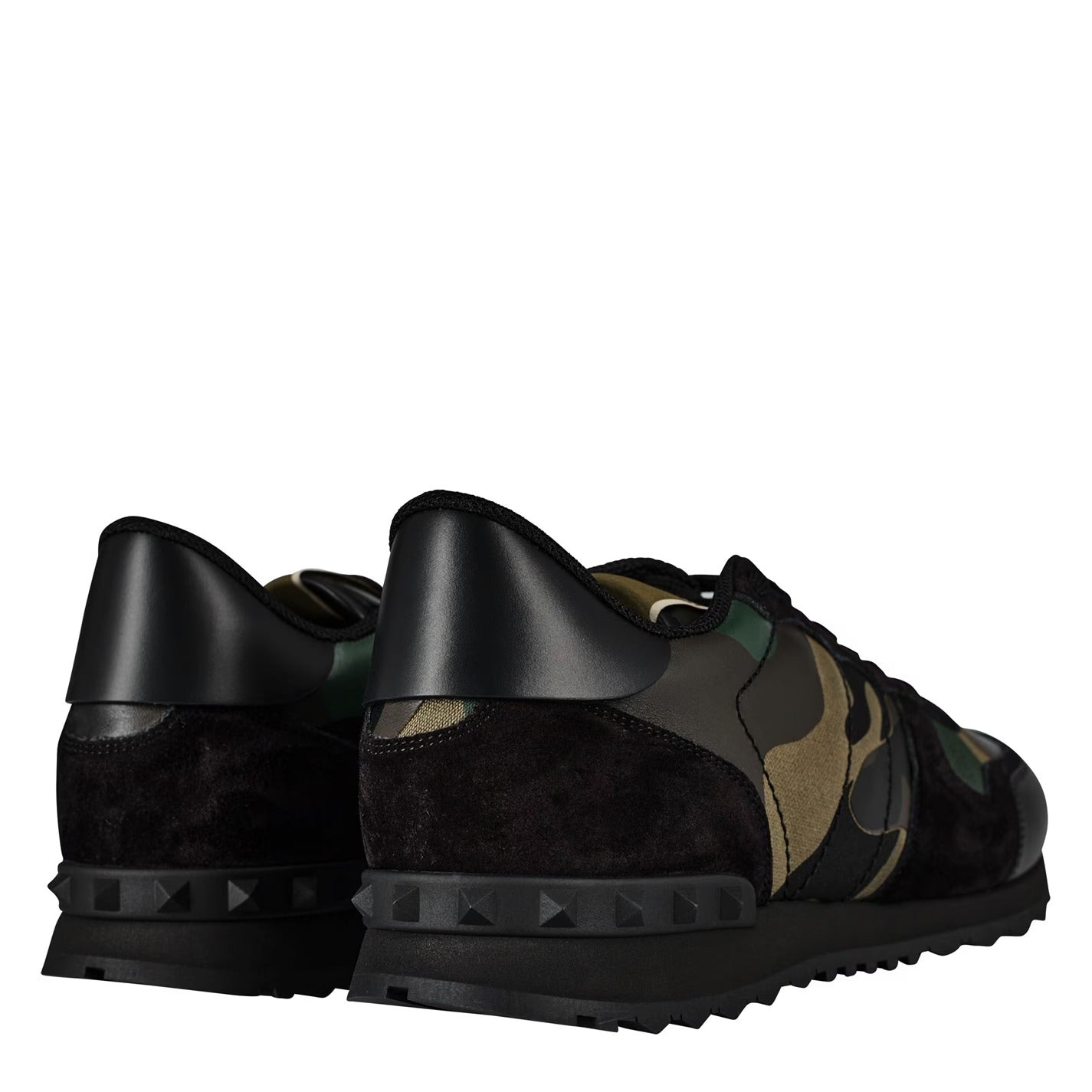 VALENTINO GARAVANI Rockstud Camouflage Sneaker