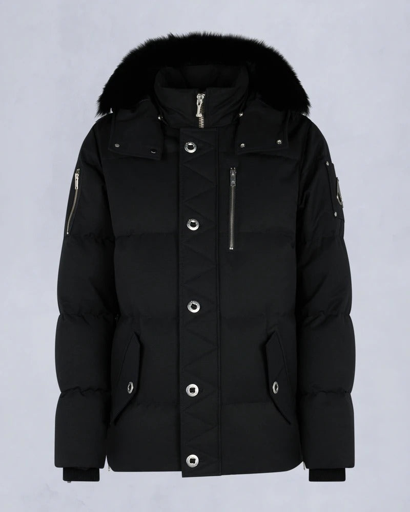 MOOSE KNUCKLES JACKET (BLACK/BLACK)