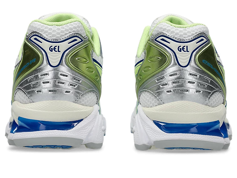 Asics White/Lime Green