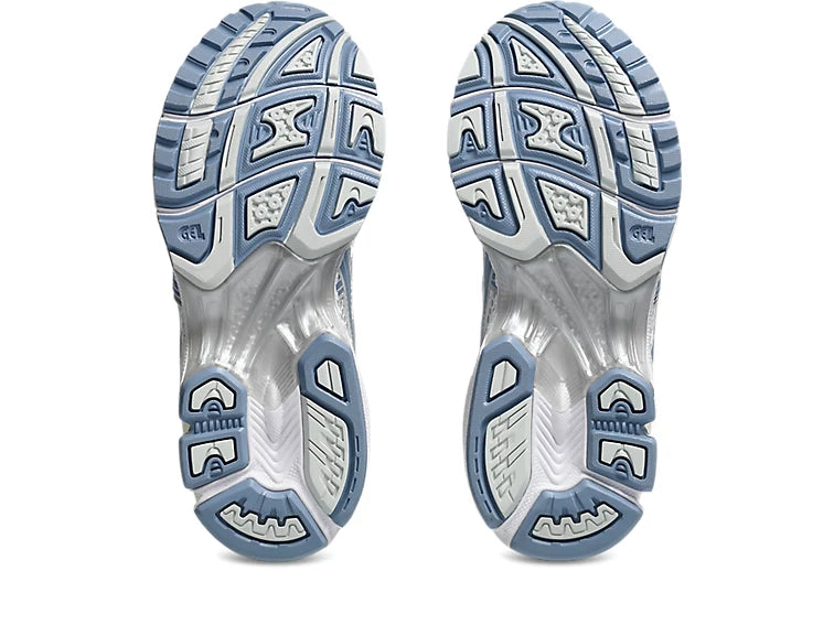 Asics White/Light Navy