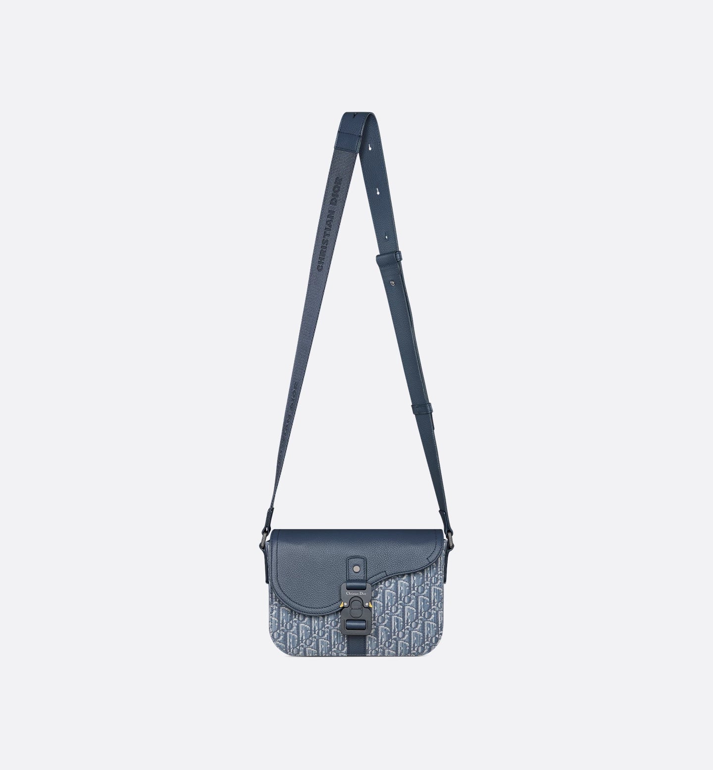 Small Saddle Messenger Bag with Flap