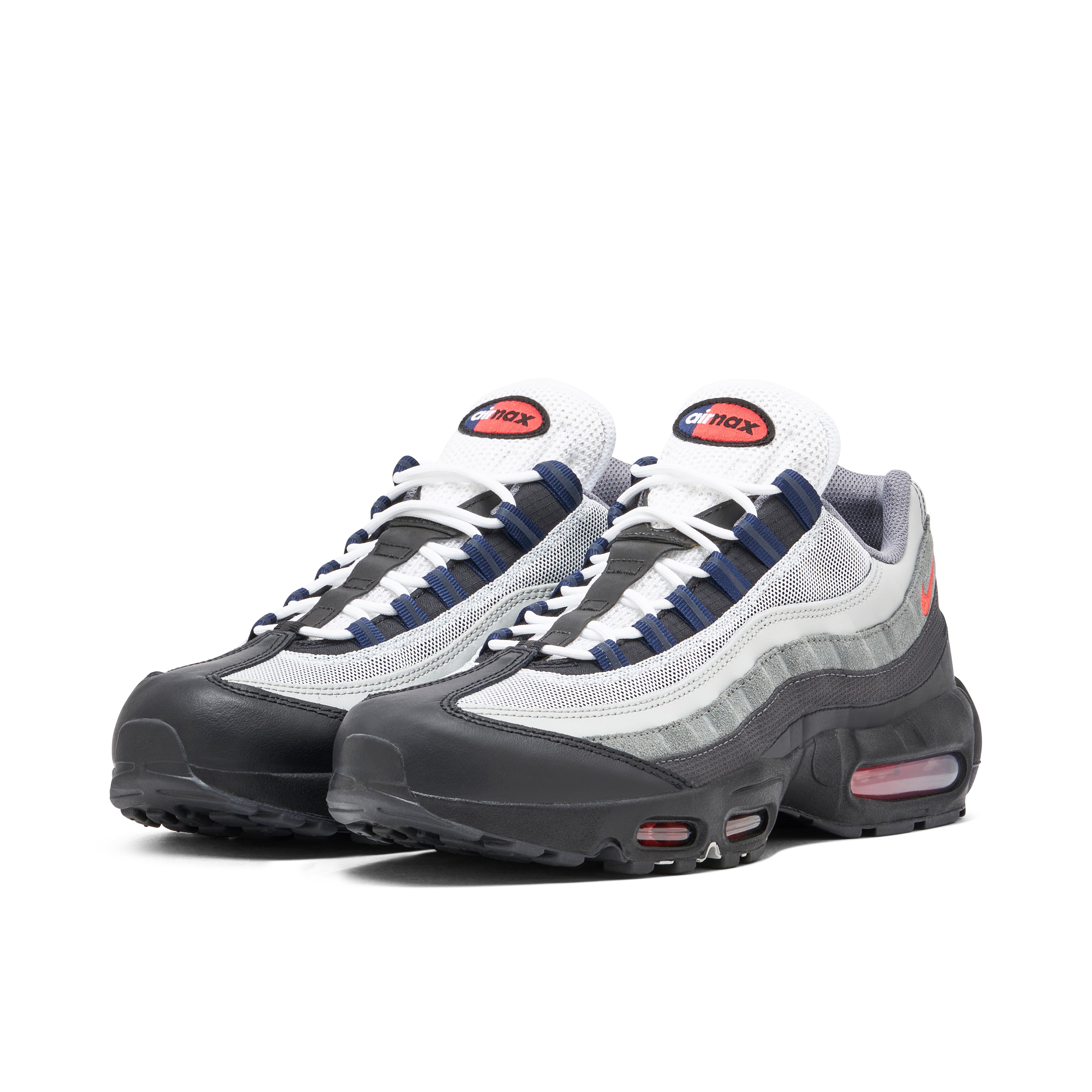 NIKE AIR MAX 95 BLACK TRACK RED