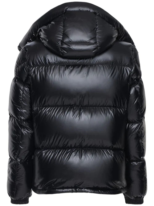 MONCLER Montbeliard nylon laque down jacket