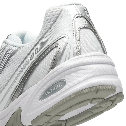 New Balance 740 White-Silver Metallic