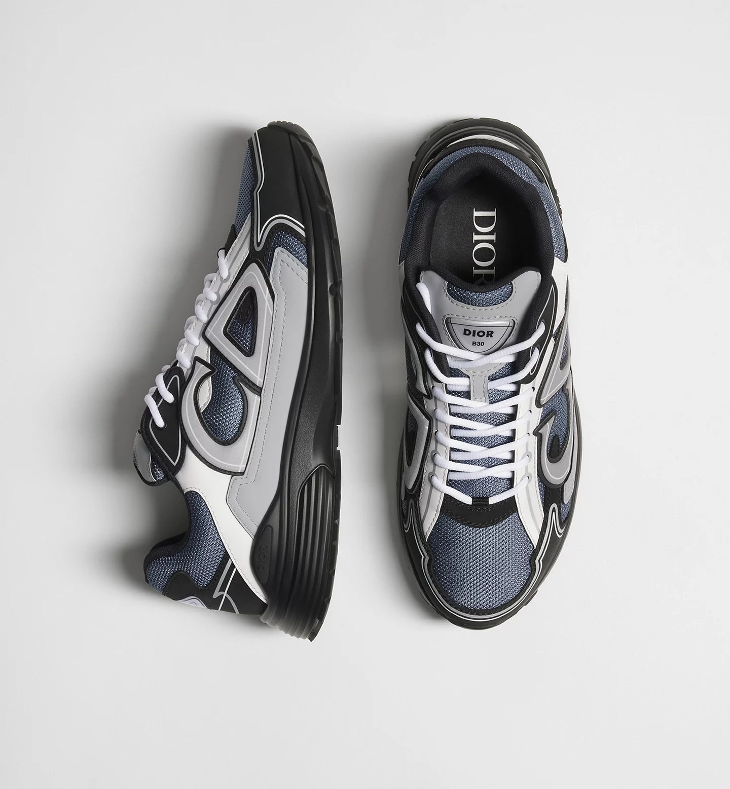 Dior B30 Countdown Sneaker Gray, White and Black