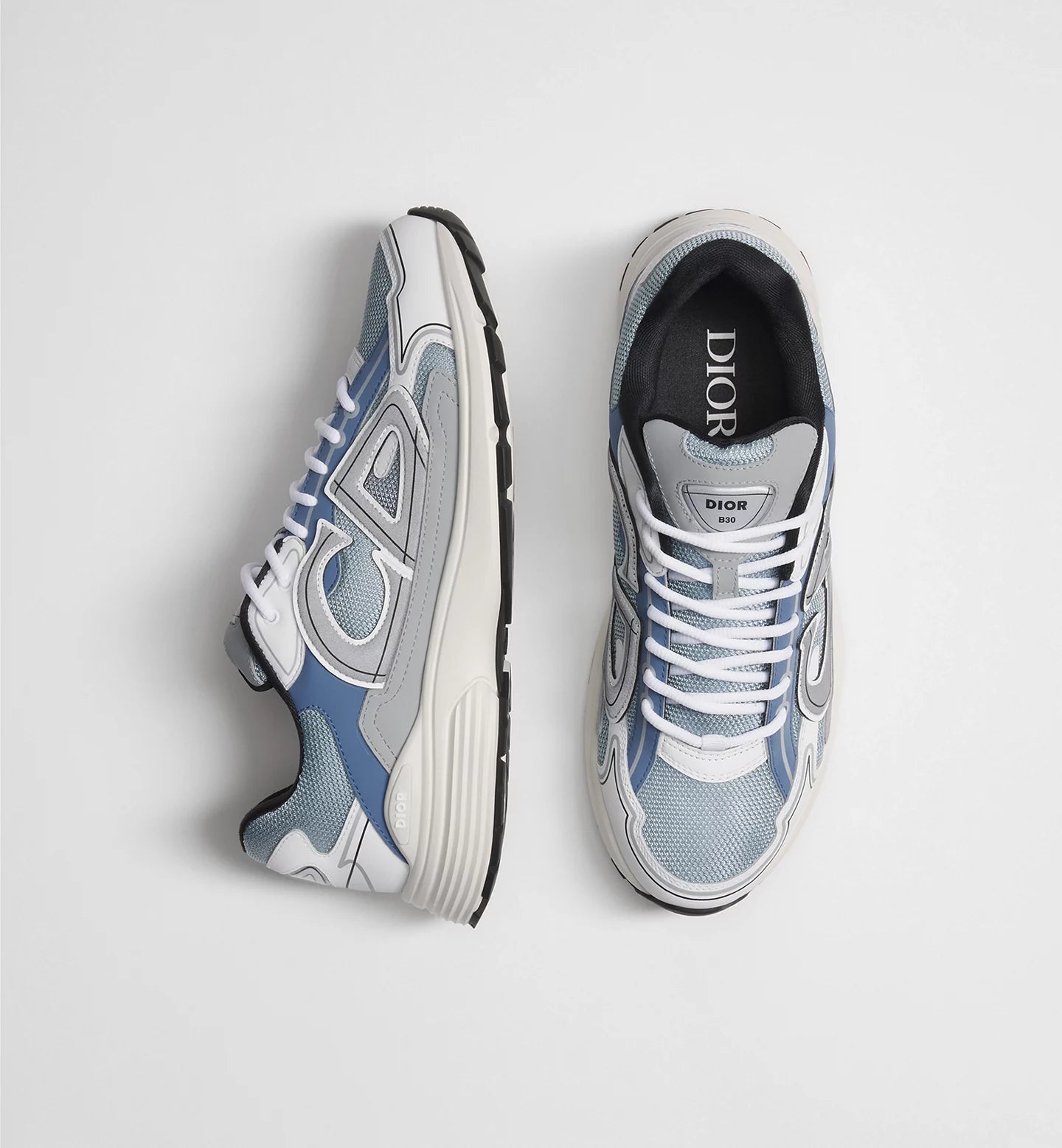 Dior B30 Countdown Sneaker Blue, Gray and White