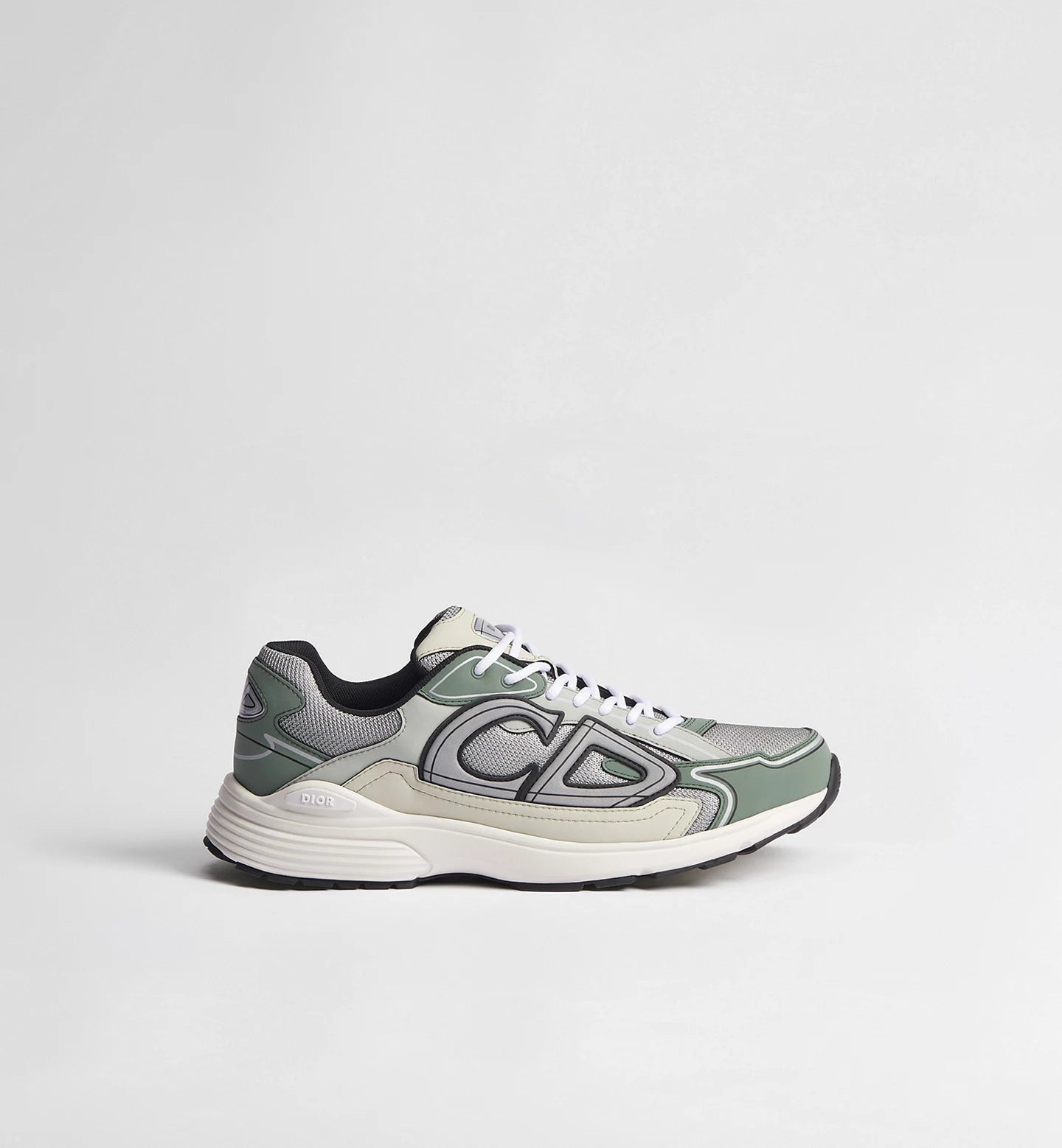 Dior B30 Countdown Sneaker Cedar Green, Gray and Cream