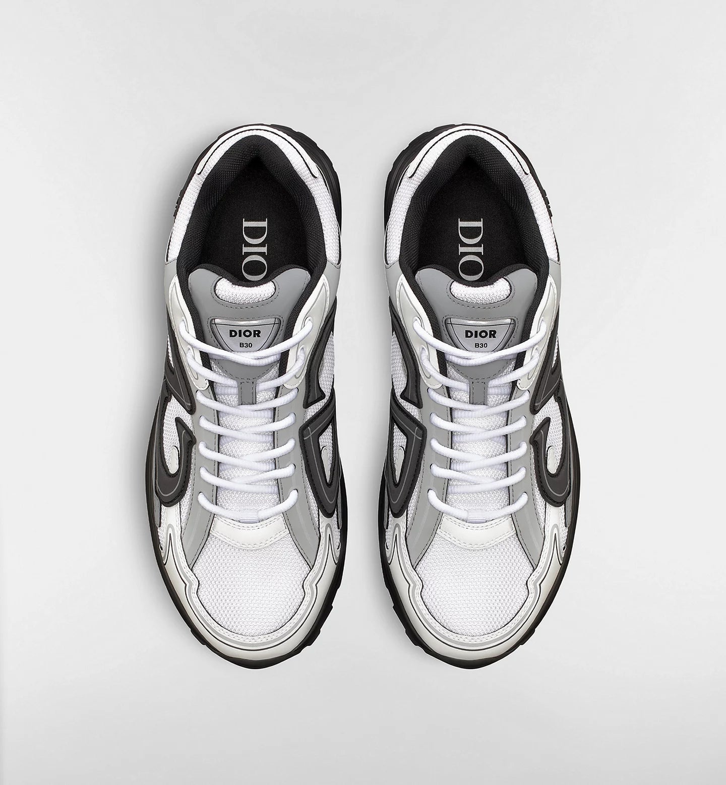 Dior B30 Countdown Sneaker White and Gray