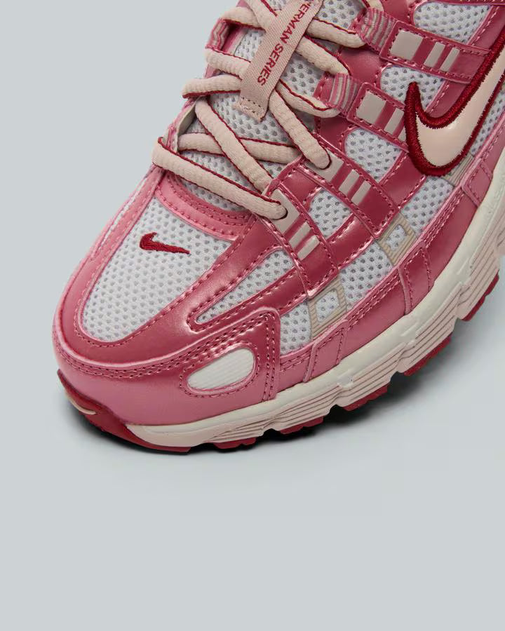 Womens P-6000 Trainer Summit White / Silt Red / Peony