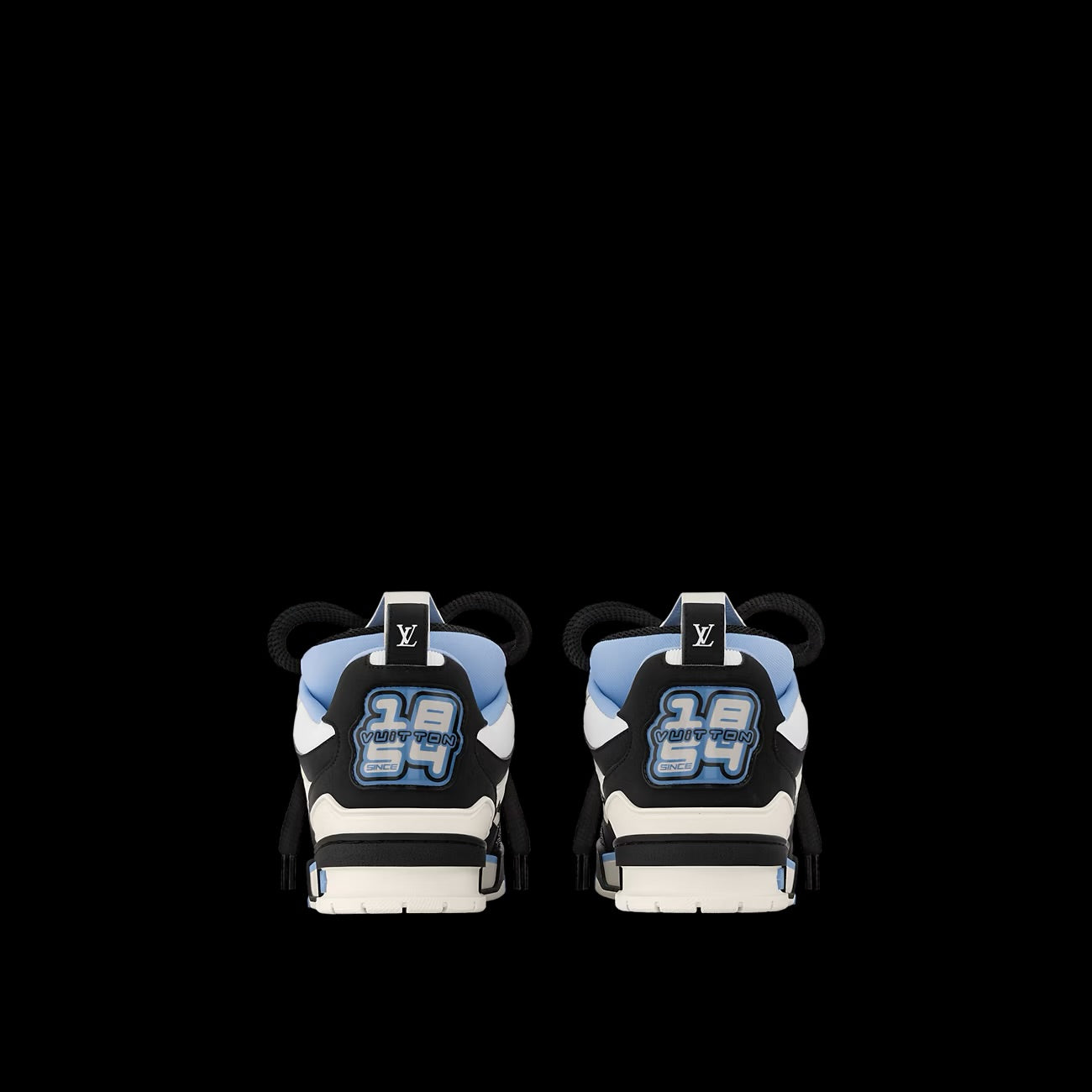 LV Skate Trainers Blue White & Black