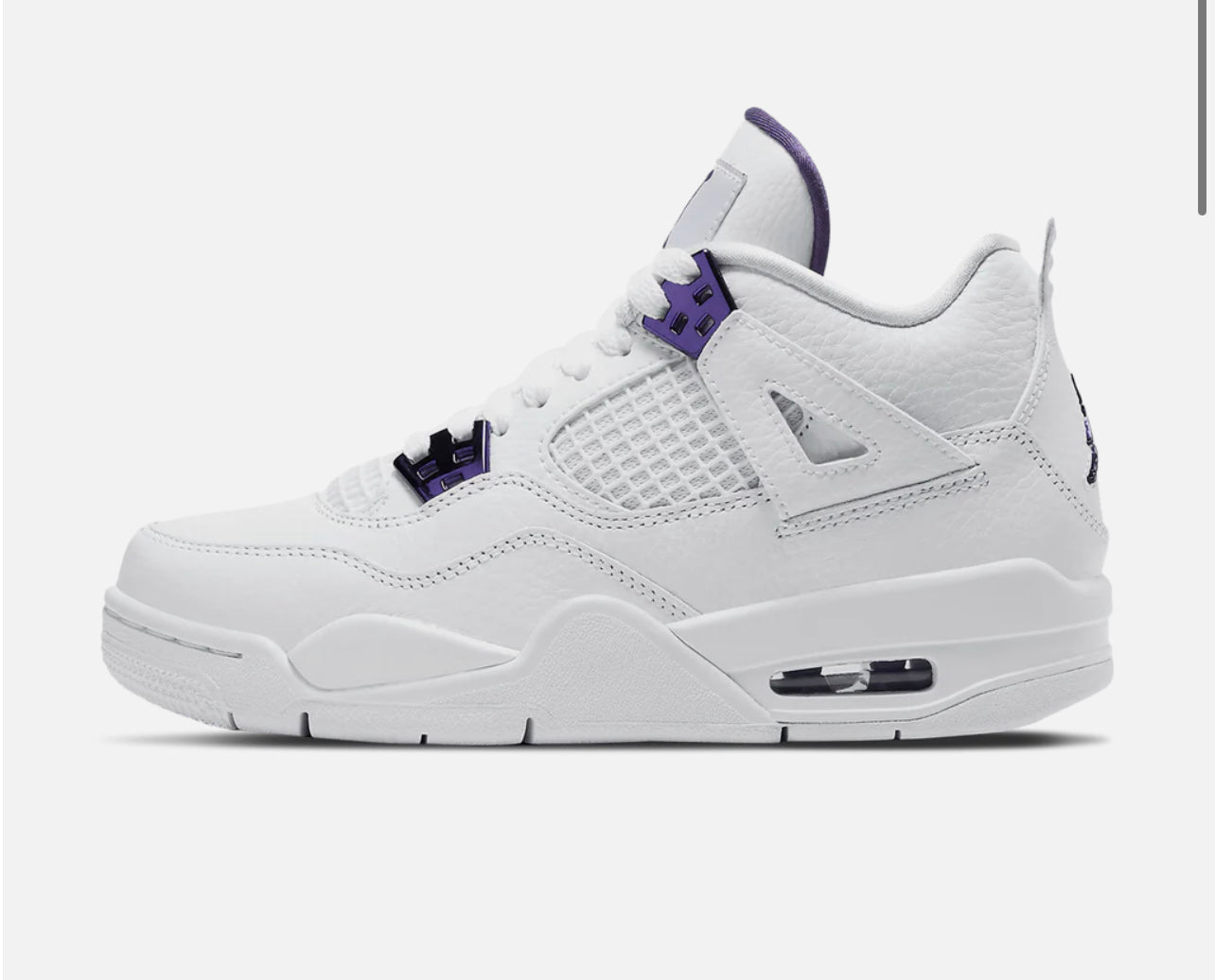 Air Jordan 4 Retro GS 'Purple Metallic'