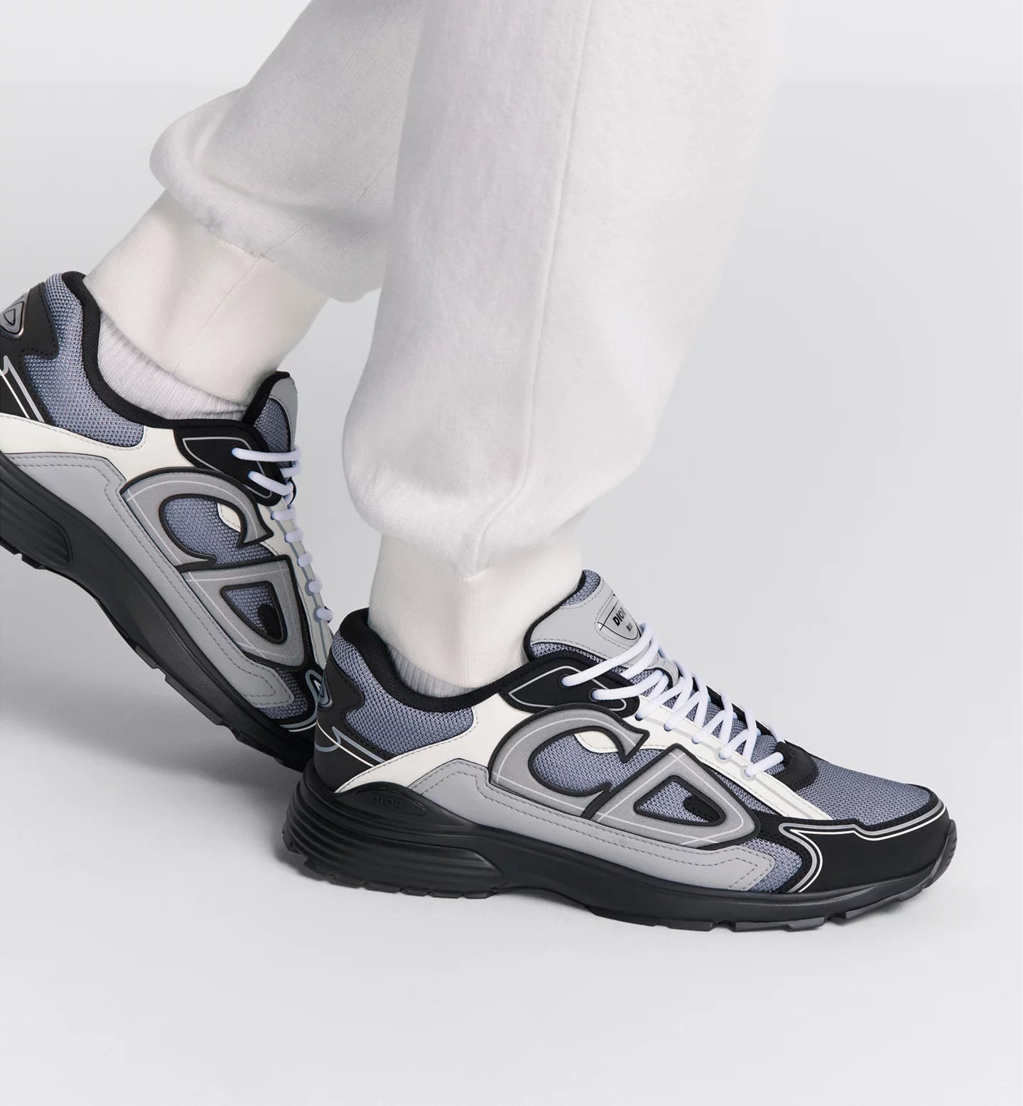 Dior B30 Countdown Sneaker Gray, White and Black