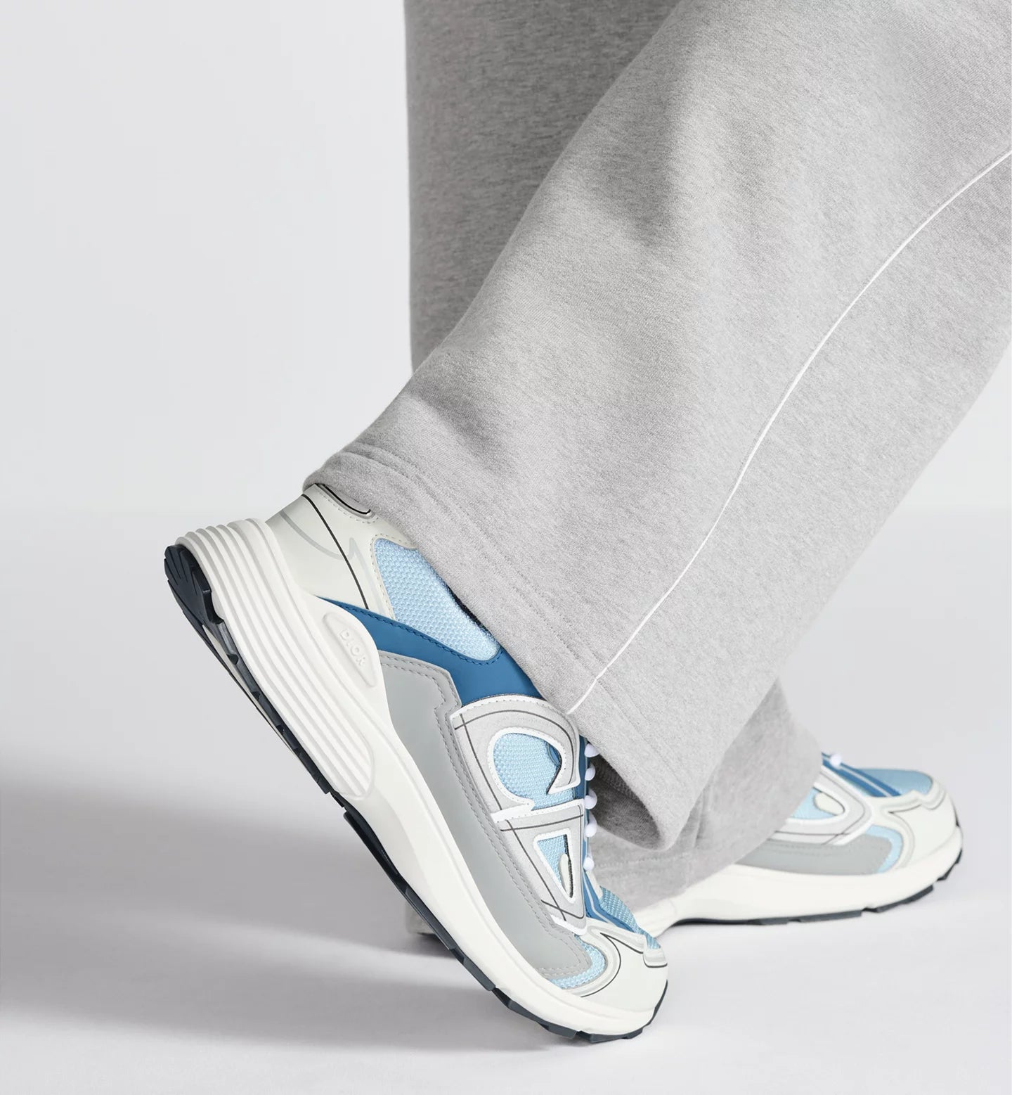 Dior B30 Countdown Sneaker Blue, Gray and White