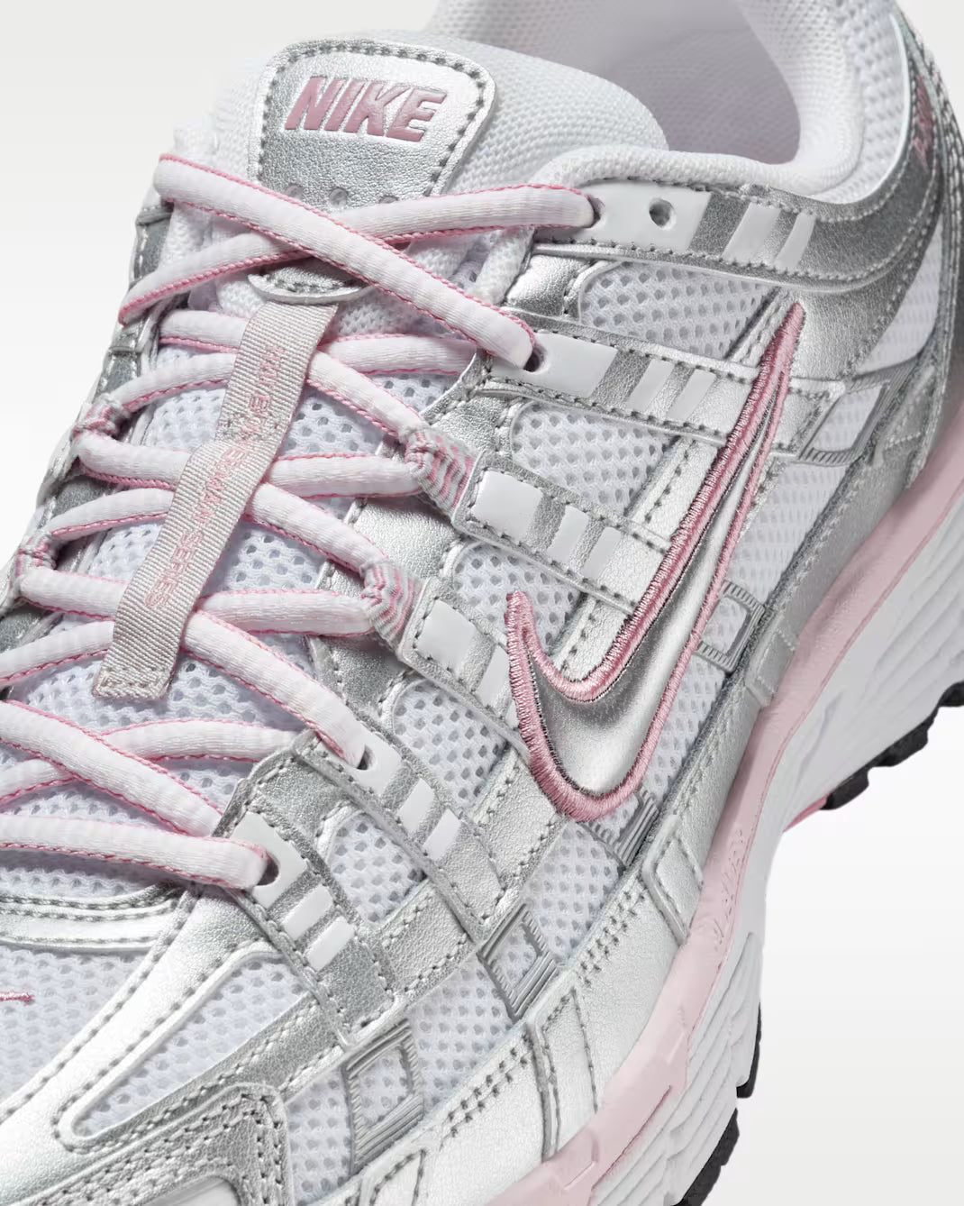 P-6000 White/Elemental Pink/Black/Metallic Silver