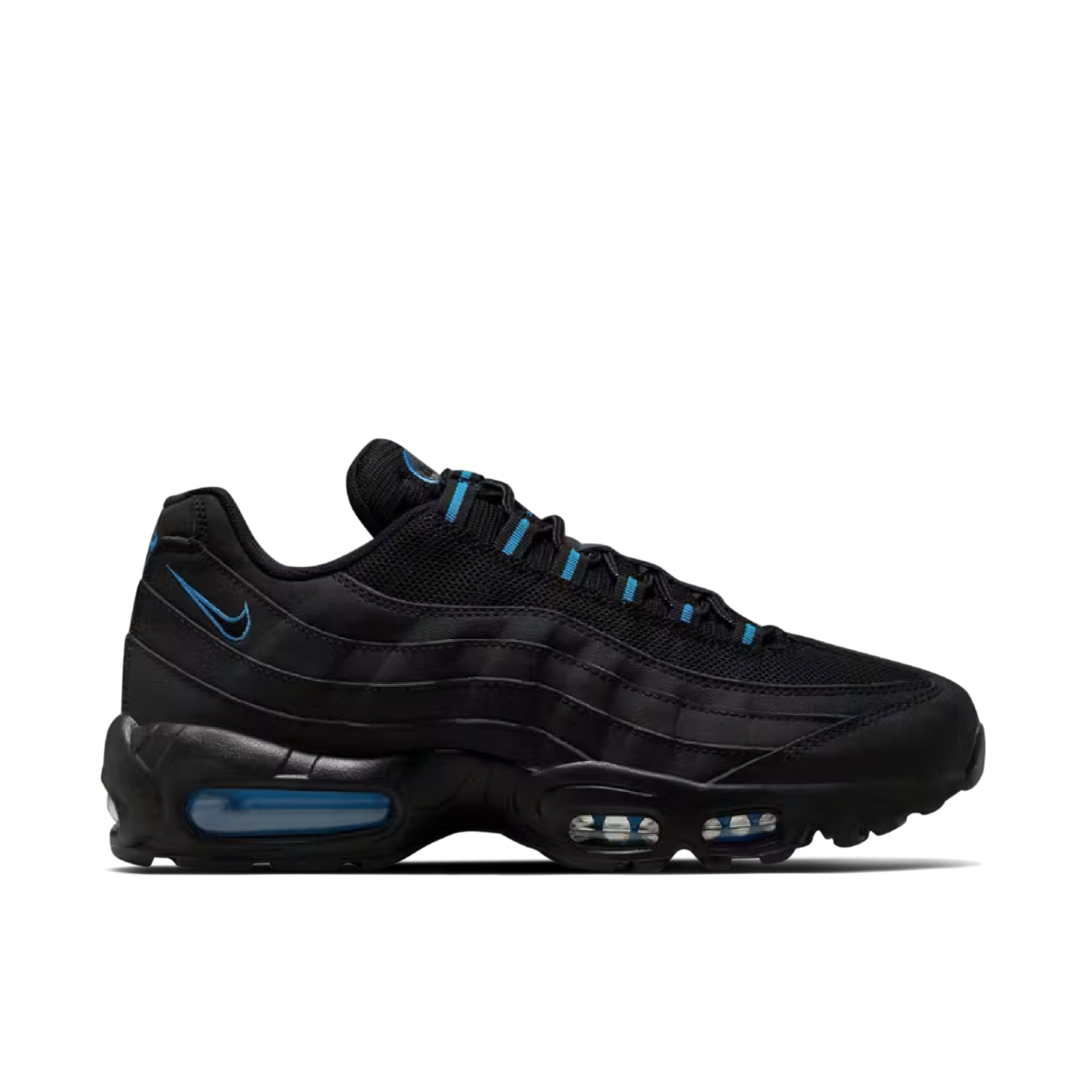 NIKE AIR MAX 95 BLACK UNIVERSITY BLUE