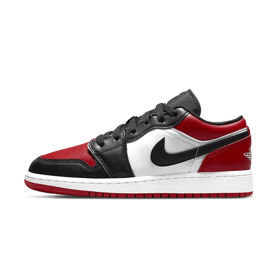 Air Jordan 1 Low GS 'Bred Toe'