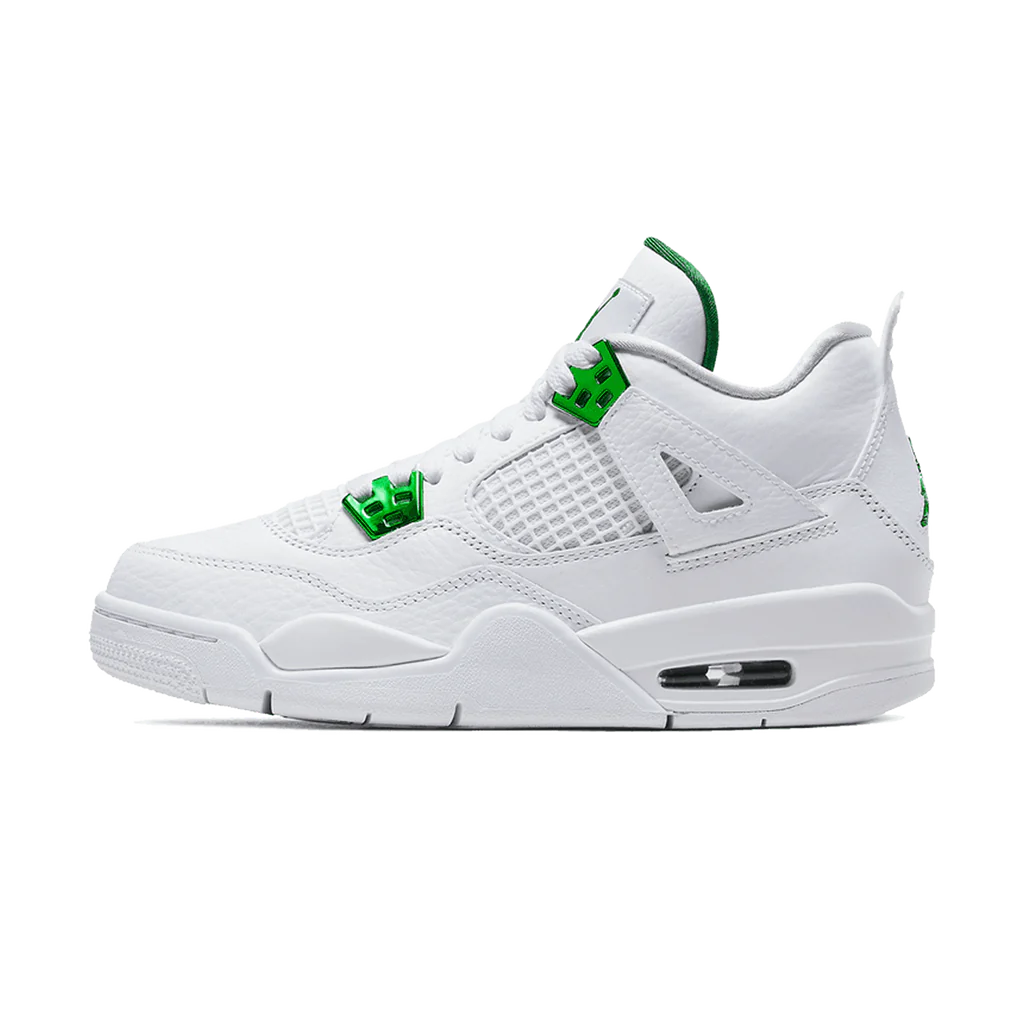 Air Jordan 4 Retro GS 'Green Metallic