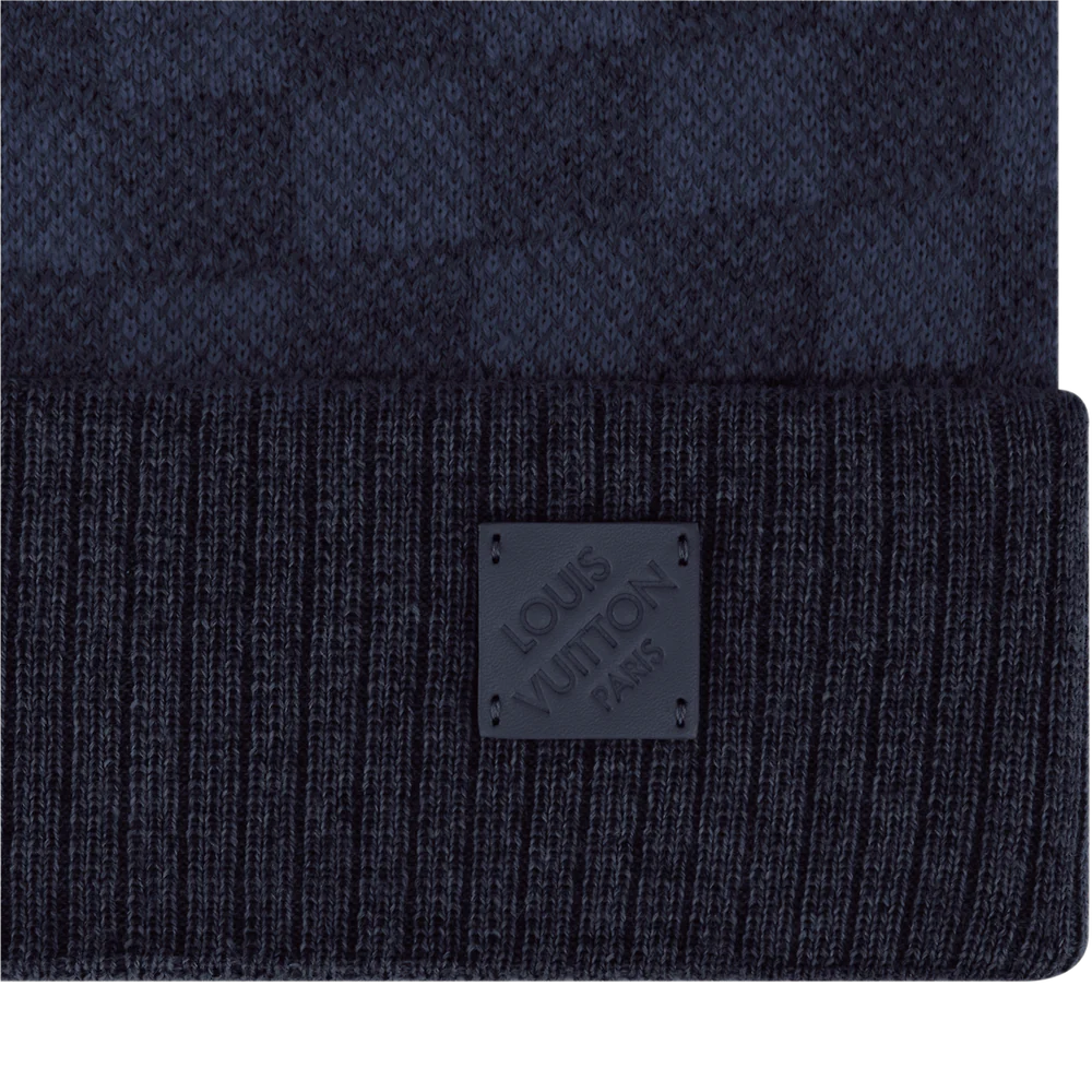 Néo Petit Damier Beanie Navy