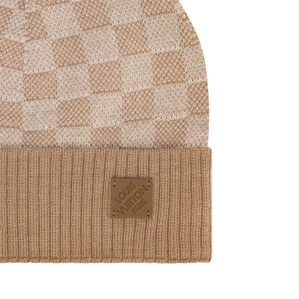 Neo Petit Damier Beanie Beige