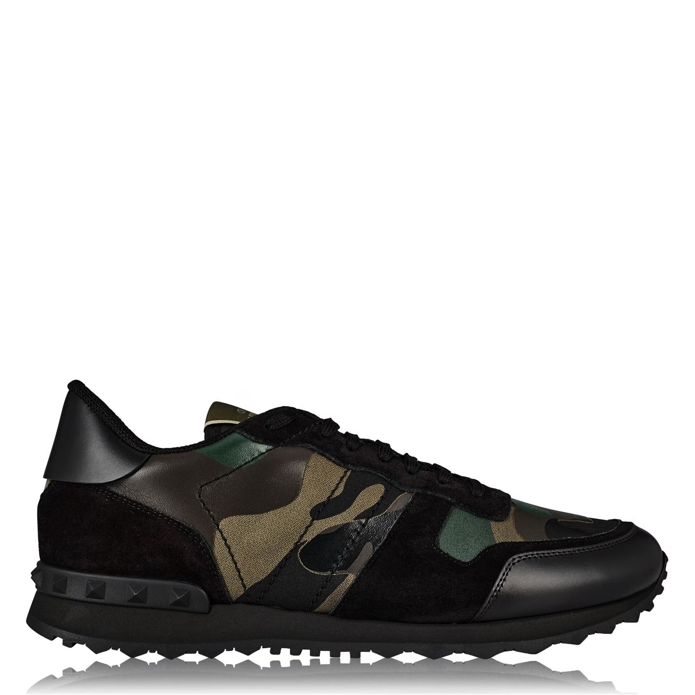 VALENTINO GARAVANI Rockstud Camouflage Sneaker