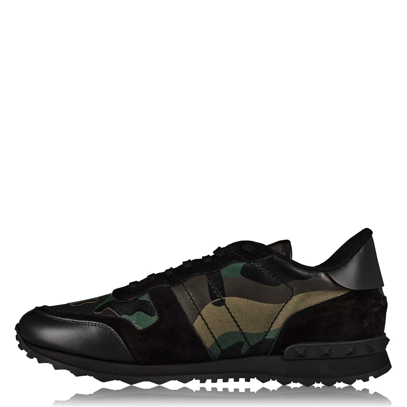 VALENTINO GARAVANI Rockstud Camouflage Sneaker