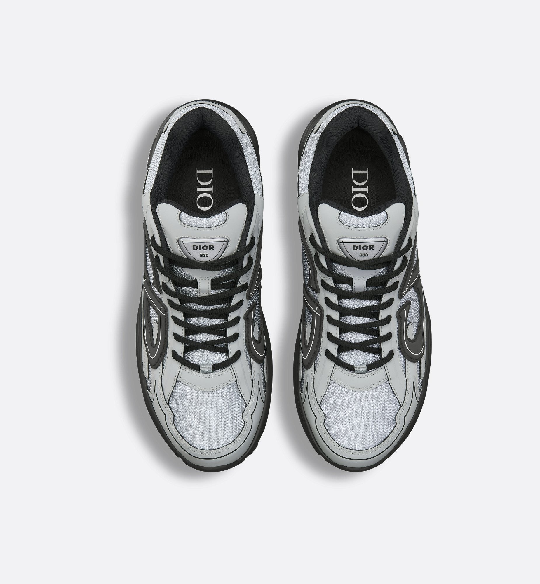 B30 Countdown Sneaker Gray Mesh and Gray Technical Fabric
