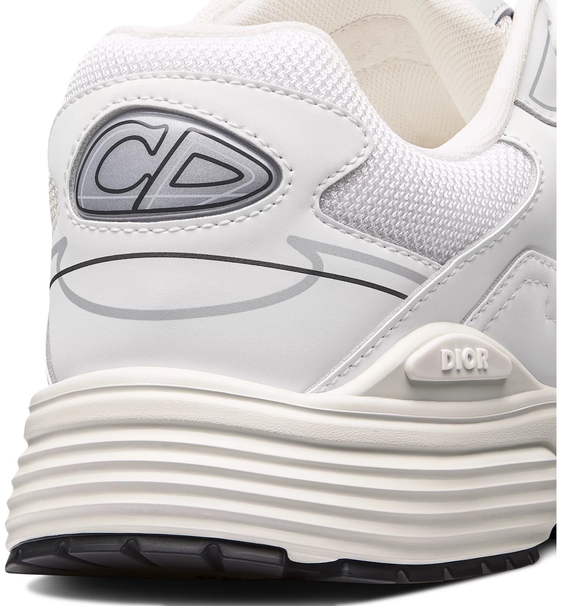 B30 Countdown Sneaker Black Mesh and Black Technical Fabric