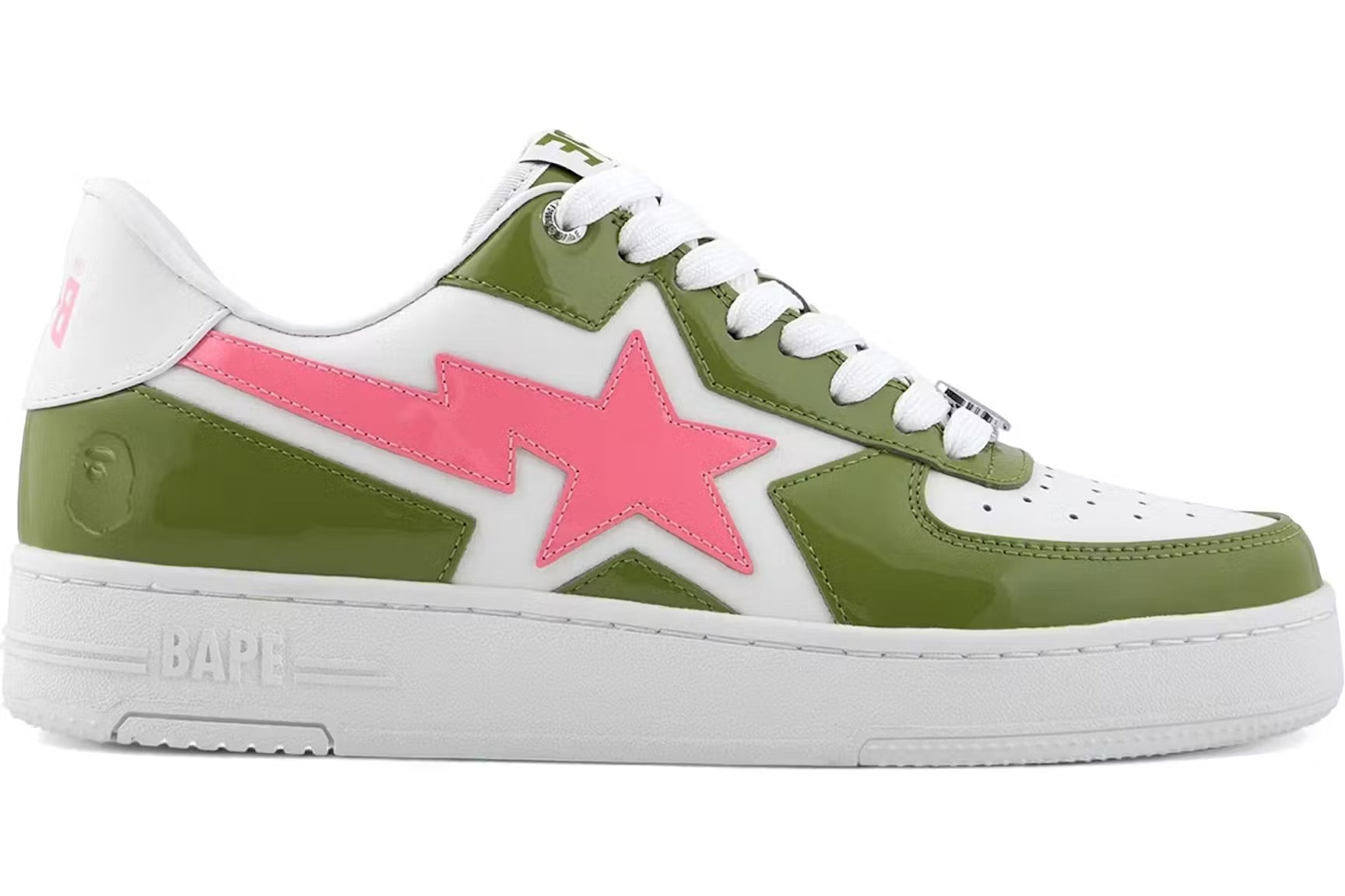 A Bathing Ape Bape Sta Icon Low #2 Green